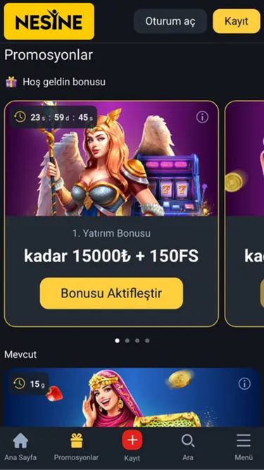 Nesine Screenshot